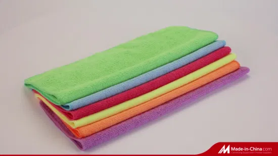 Pano de limpeza doméstica de toalha de microfibra para cozinha de banheiro